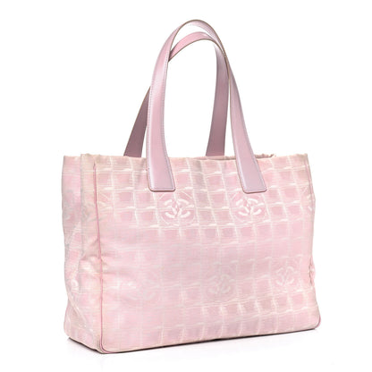 Chanel Nylon Medium Travel Tote Pink 2 of 13