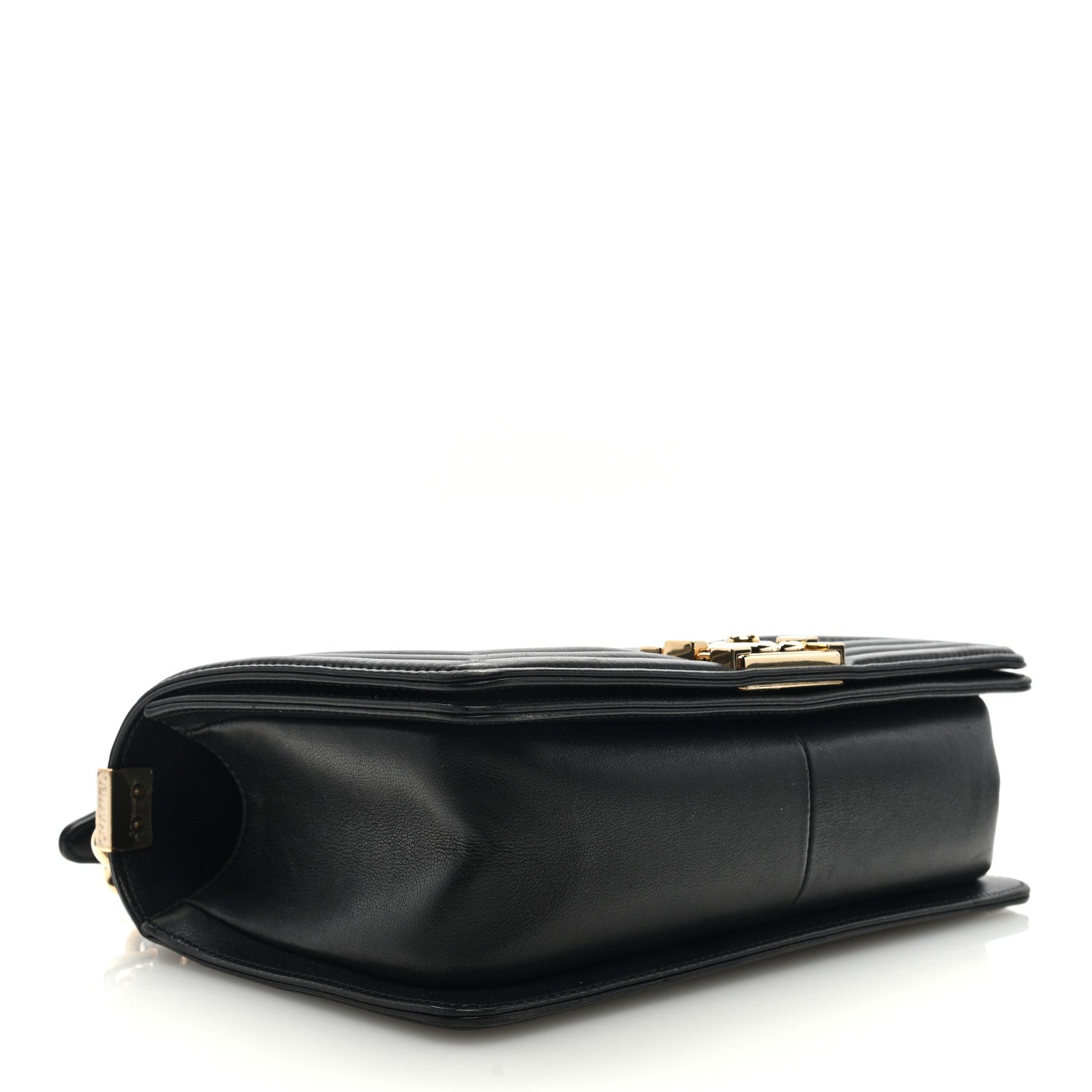 Chanel Calfskin Quilted Medium Boy Flap Black 4 of 9