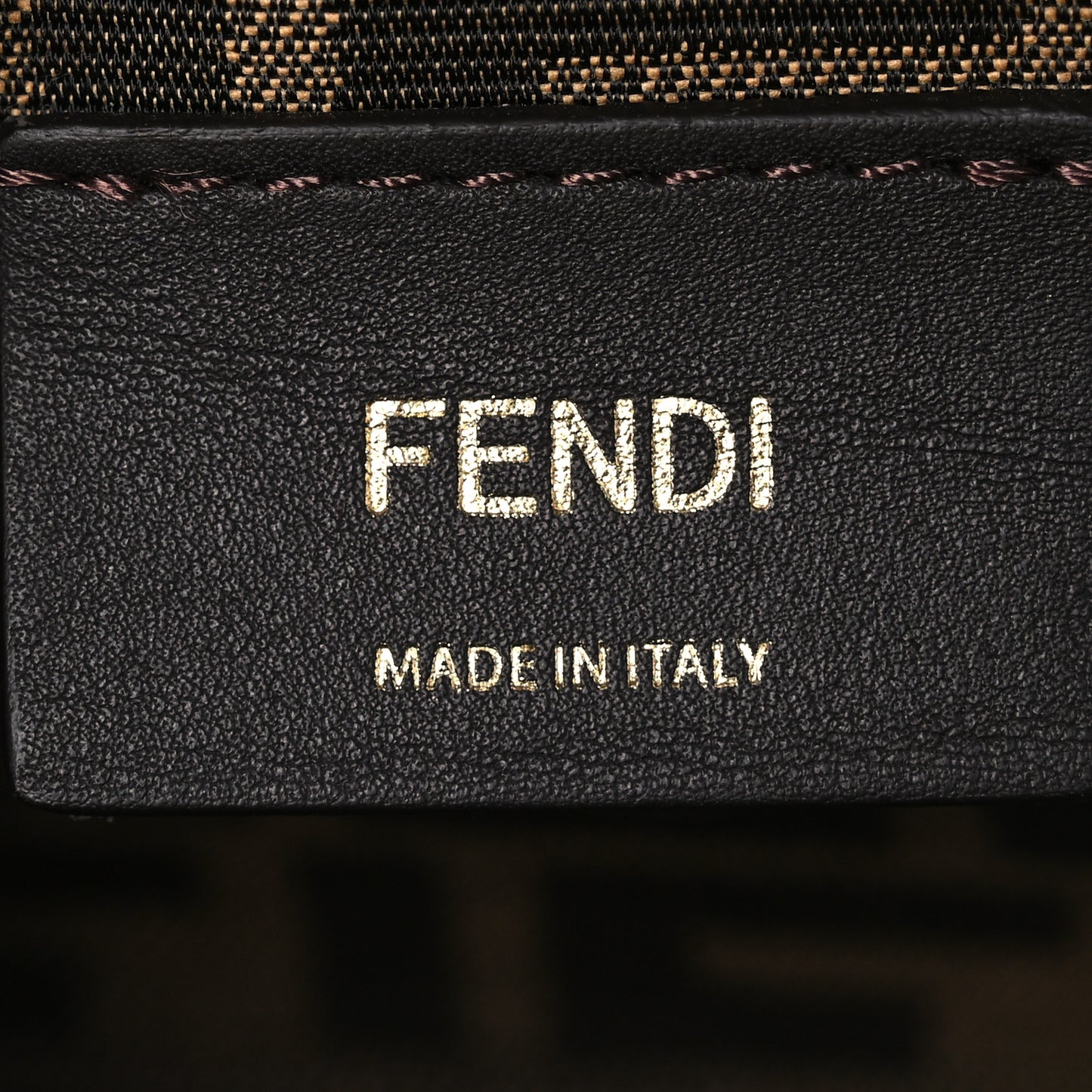 Shiny Nappa Small Fendi First Poudre