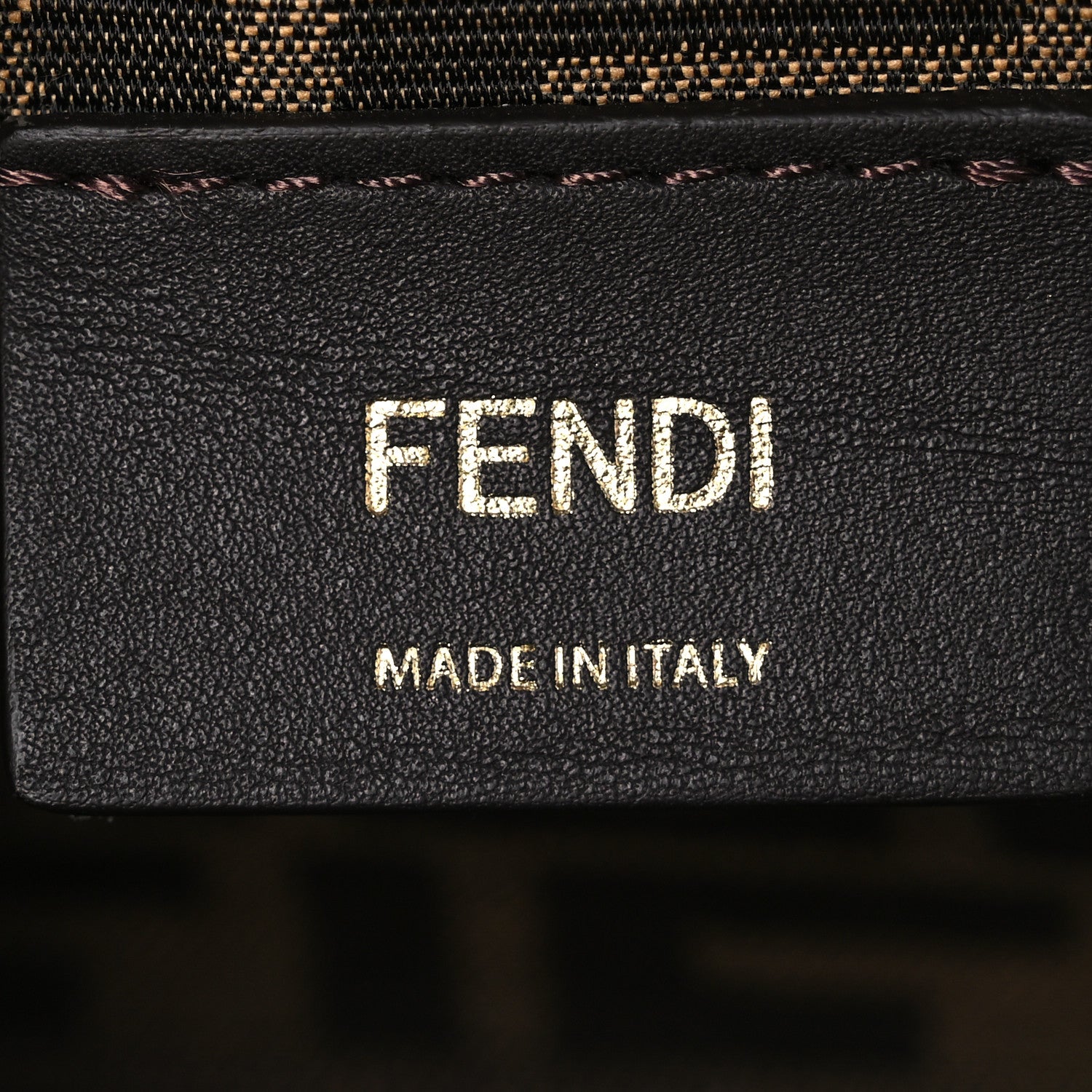 Fendi Shiny Nappa Small Fendi First Poudre 6 of 12
