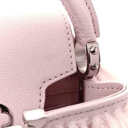 Louis Vuitton Ostrich Feather Capucines Mini Pink 11 of 12