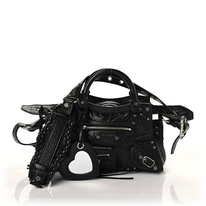 Balenciaga Agneau Arena Neo Cagole Handbag XS Black 1 of 14