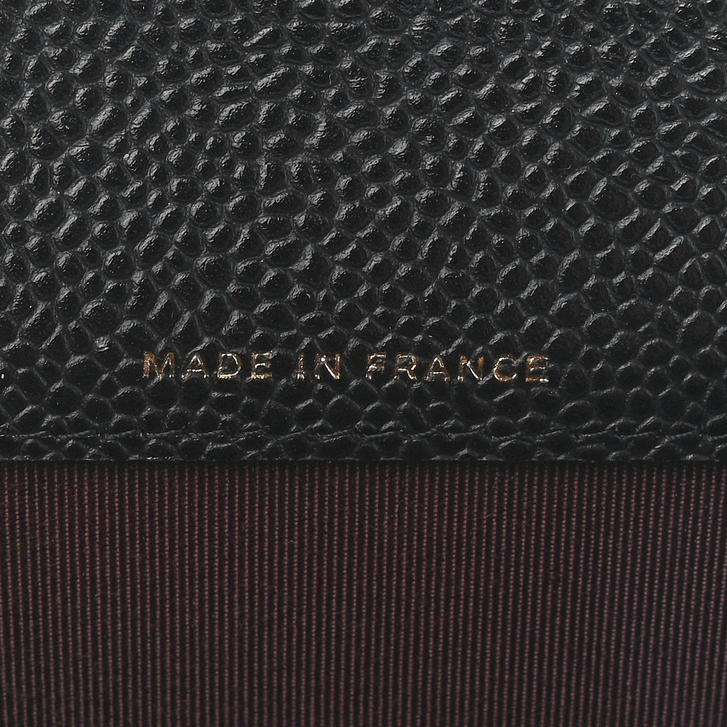 Caviar Quilted Flap Card Holder Wallet Black