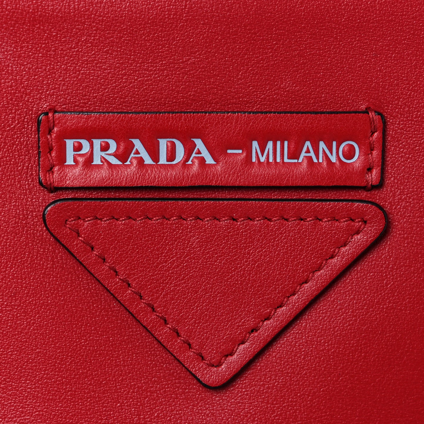 City Calfskin Shopping Tote Red