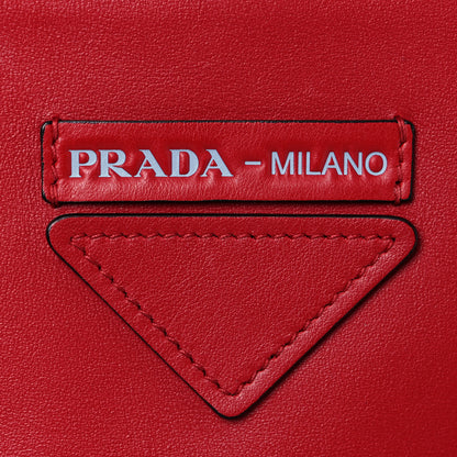Prada City Calfskin Shopping Tote Red 8 of 24