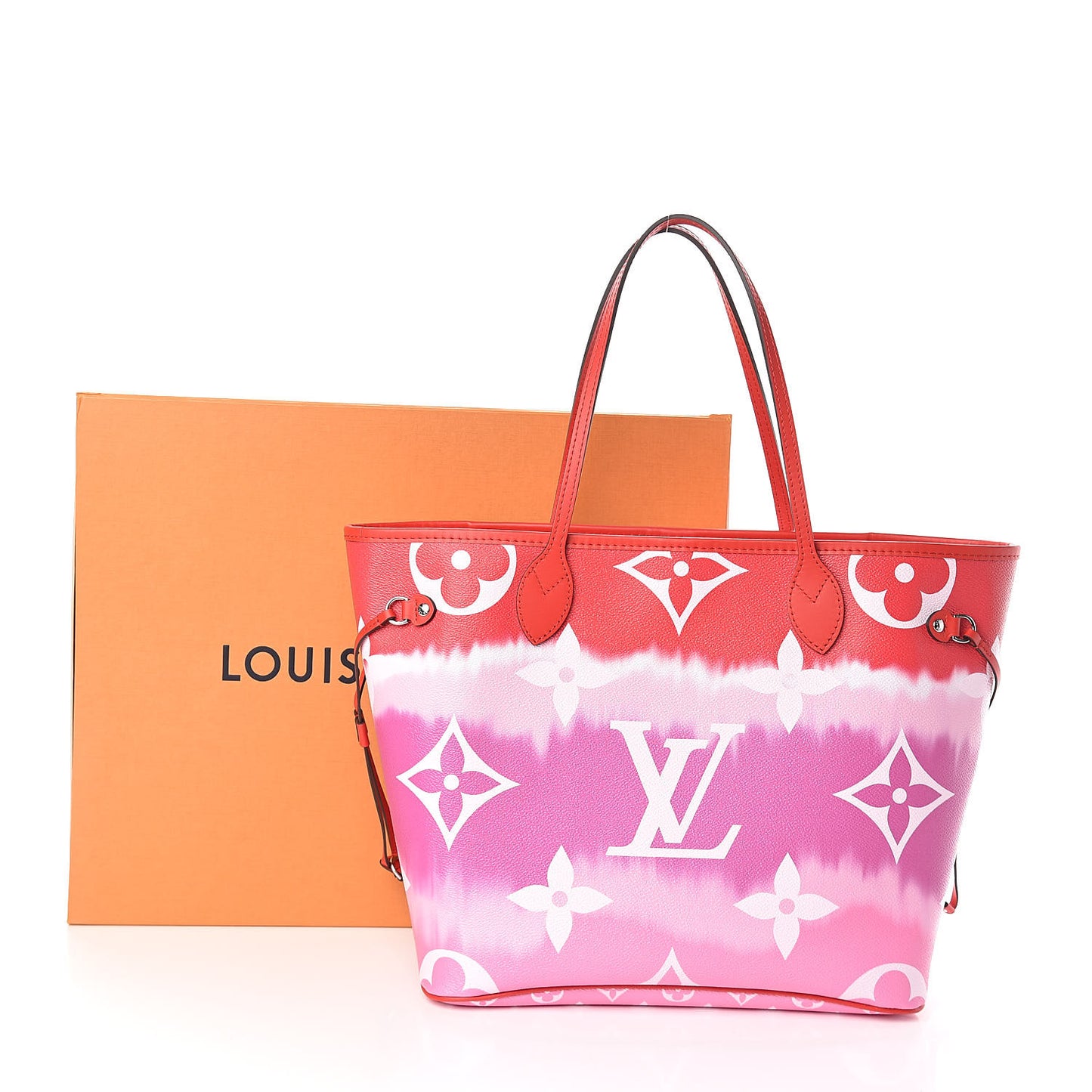 Monogram Escale Neverfull MM Rouge