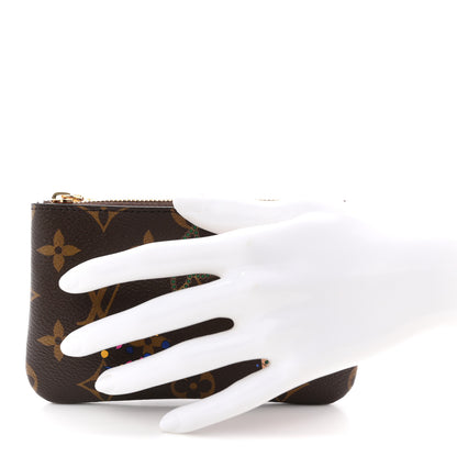 Louis Vuitton Monogram 2025 Vivienne Winter Holiday Key Pouch S Frozen Orchid 2 of 8
