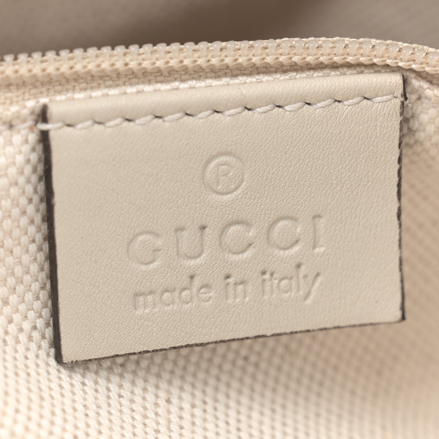 Gucci Guccissima Medium Sukey Tote White 6 of 16