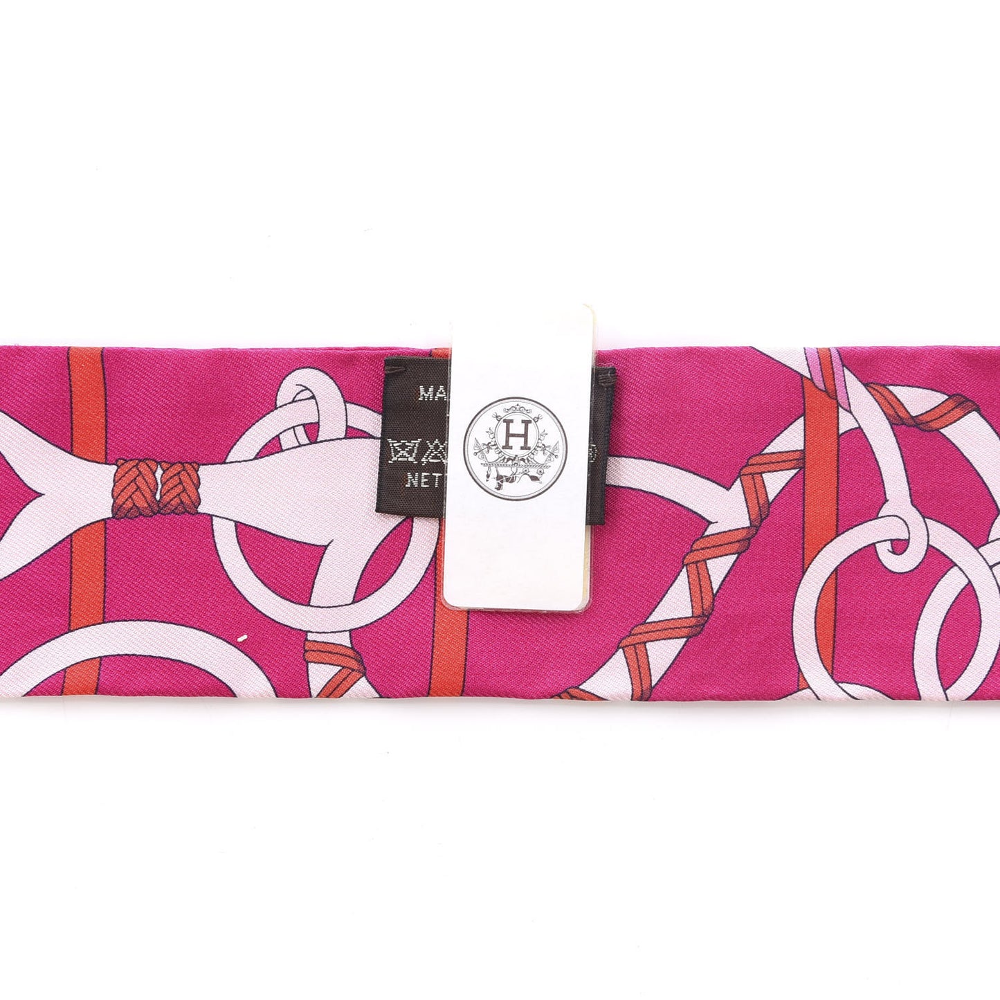 Silk Panoplie Equestre Twilly Fuchsia Rose Rouge