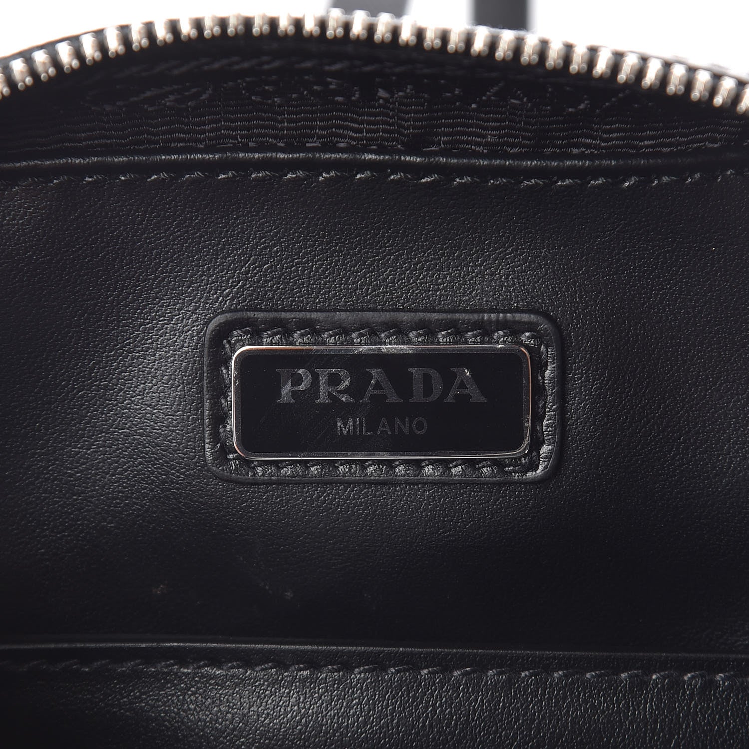 Prada Saffiano Harness Crossbody Bag Black 6 of 9