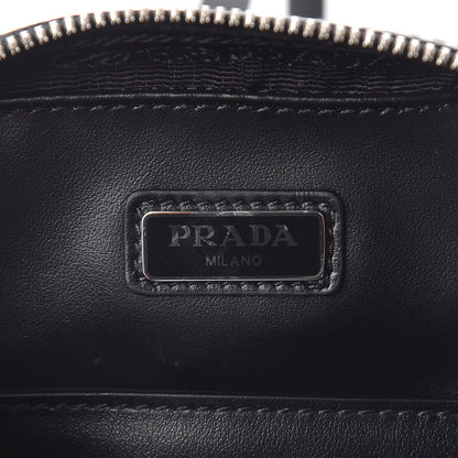 Prada Saffiano Harness Crossbody Bag Black 6 of 9
