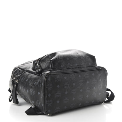 MCM Visetos Medium Stark Backpack Black 3 of 8