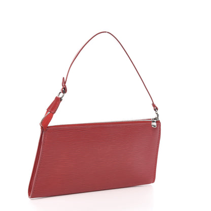 Louis Vuitton Epi Pochette Accessories 24 Rouge 3 of 11