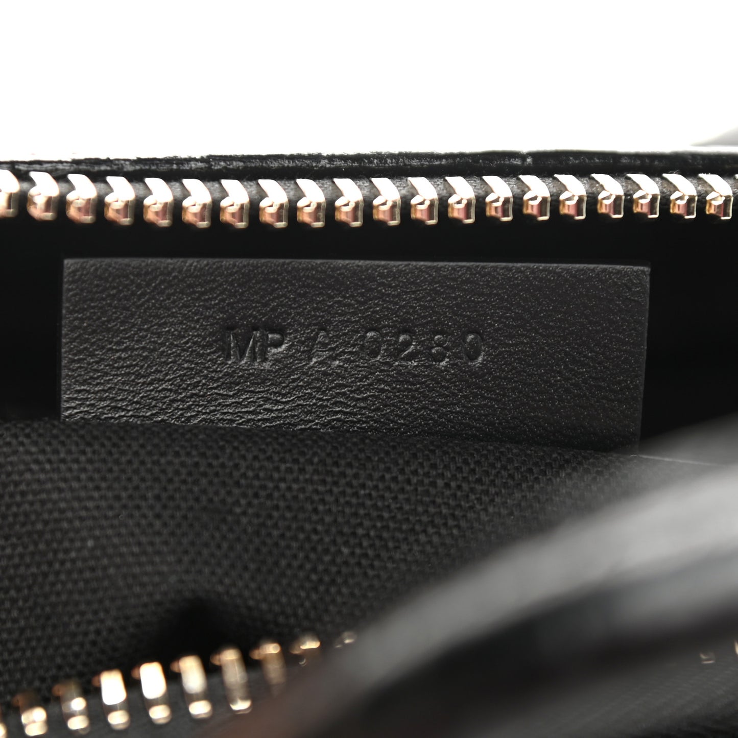Calfskin Crocodile Embossed Small Antigona Black