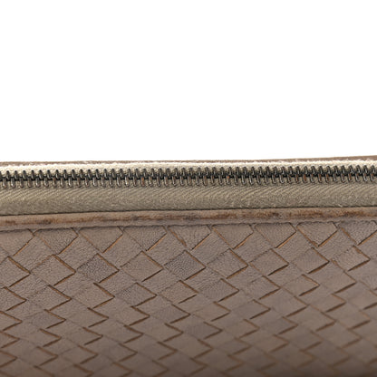 Bottega Veneta Nappa Intrecciato Zip Around Wallet Mink 10 of 10