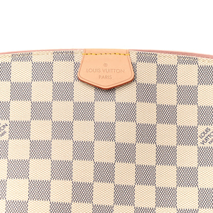 Louis Vuitton Damier Azur Graceful PM Rose Ballerine 7 of 12