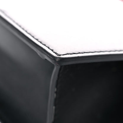 Christian Louboutin Grained Calfskin Mini Elisa Top Handle Bag Black 8 of 16