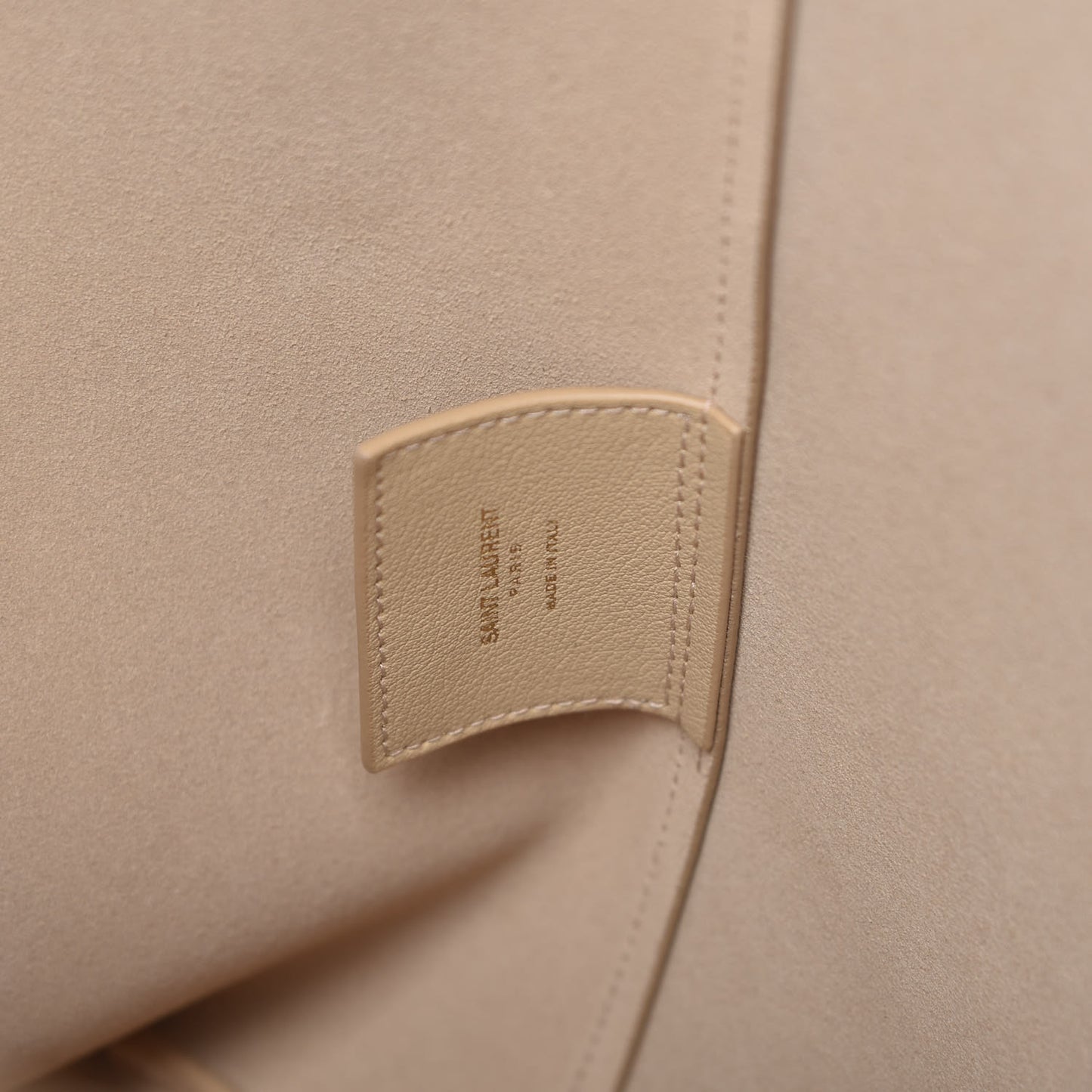Calfskin Large Shopping Tote Natural