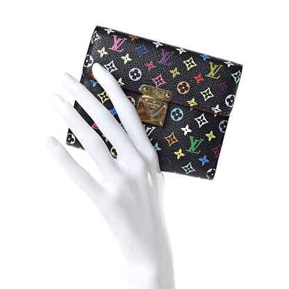Louis Vuitton Monogram Multicolor Koala Wallet Black 2 of 10