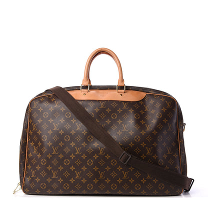 Louis Vuitton Monogram Alize 2 Compartment Luggage Travel Bag 1 of 18