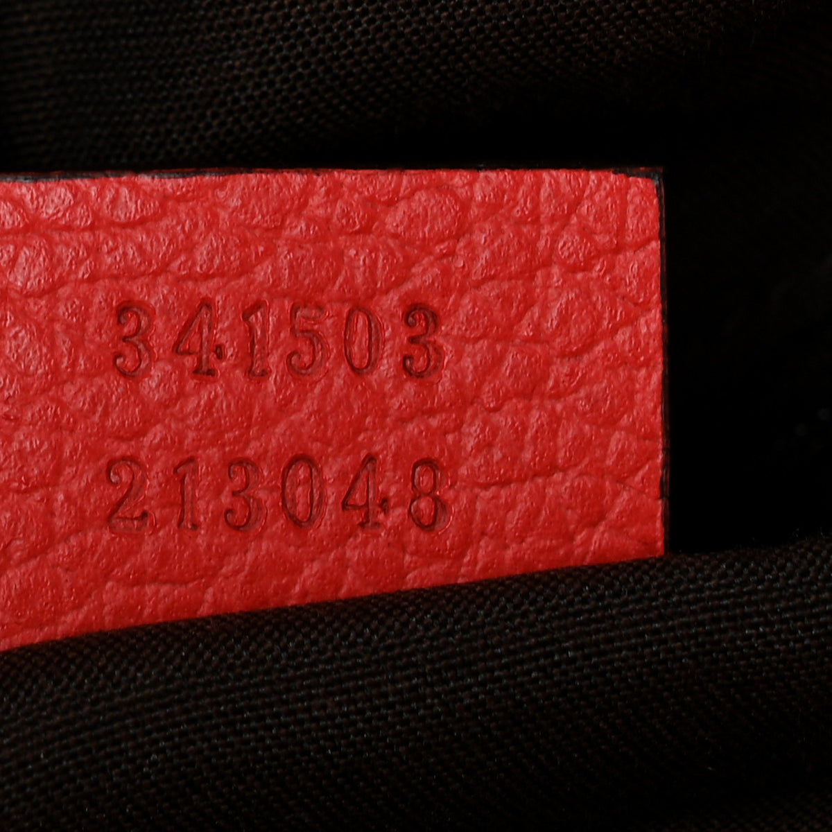 Pebbled Calfskin Medium GG Convertible Dome Satchel  Red