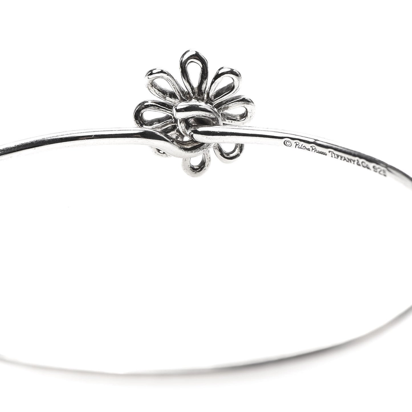 Sterling Silver Paloma Picasso Daisy Bangle Bracelet