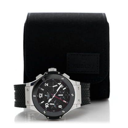 Hublot Stainless Steel Ceramic Rubber 44mm Big Bang Automatic Watch Black 342.SB.131.RX 5 of 5