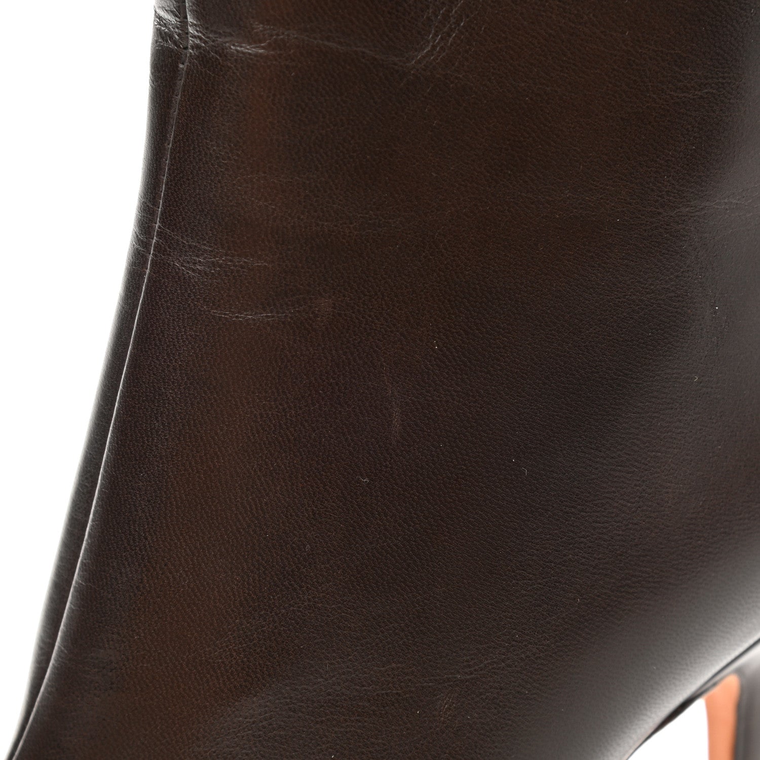 Jimmy Choo Calfskin Boots 38 Brown 15 of 15