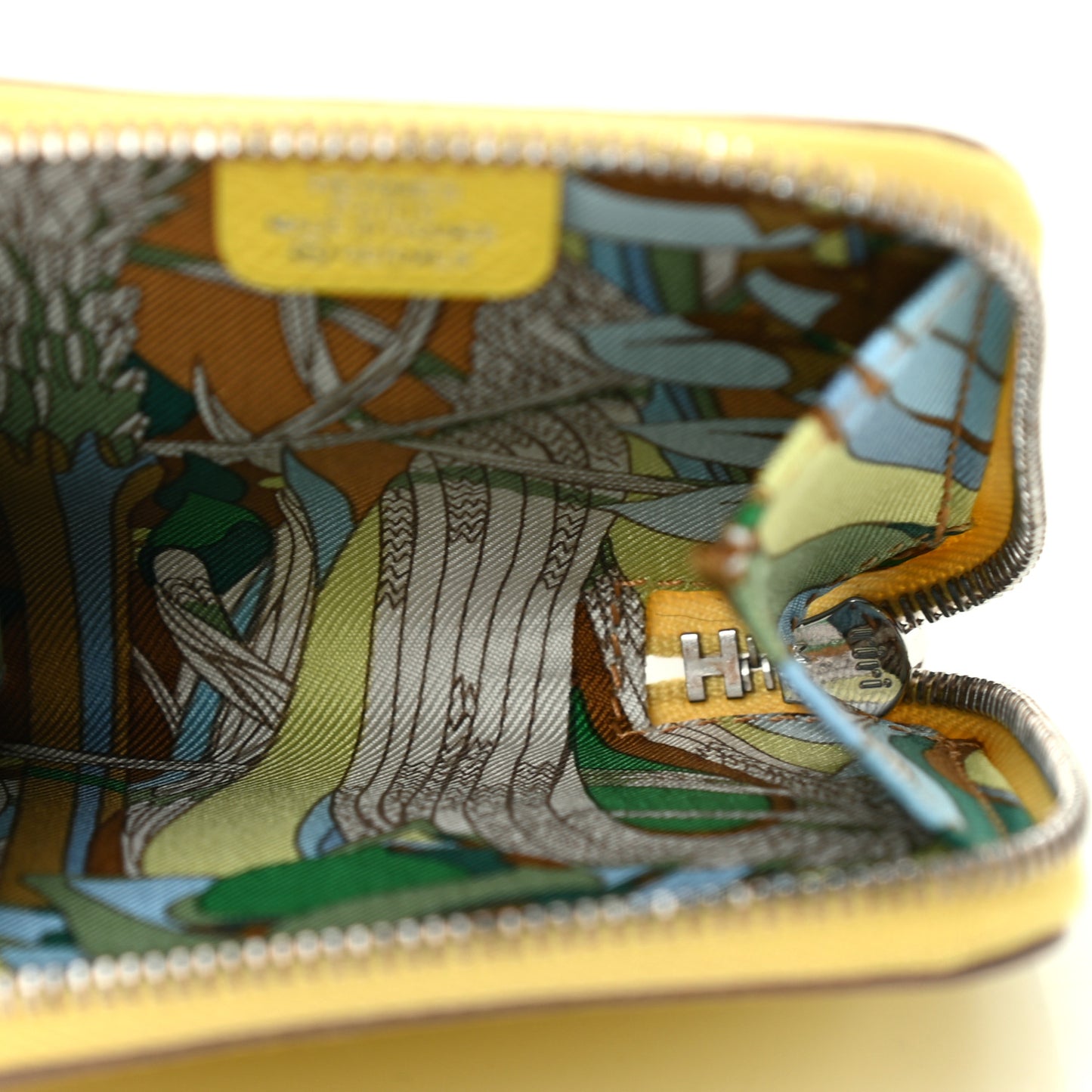 Epsom Silk'In Compact Wallet Lime