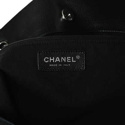 Chanel Soft Caviar Large Timeless CC Shopping Tote Black 6 of 19