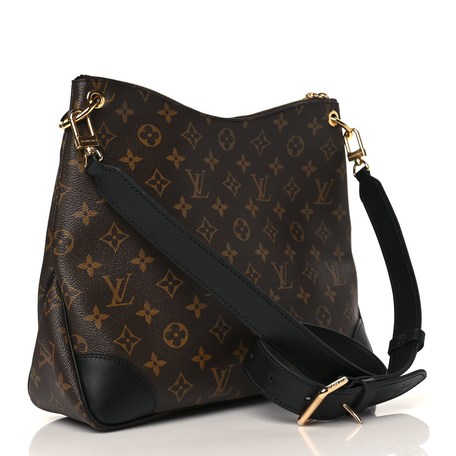 Louis Vuitton Monogram Odeon MM Black 3 of 8