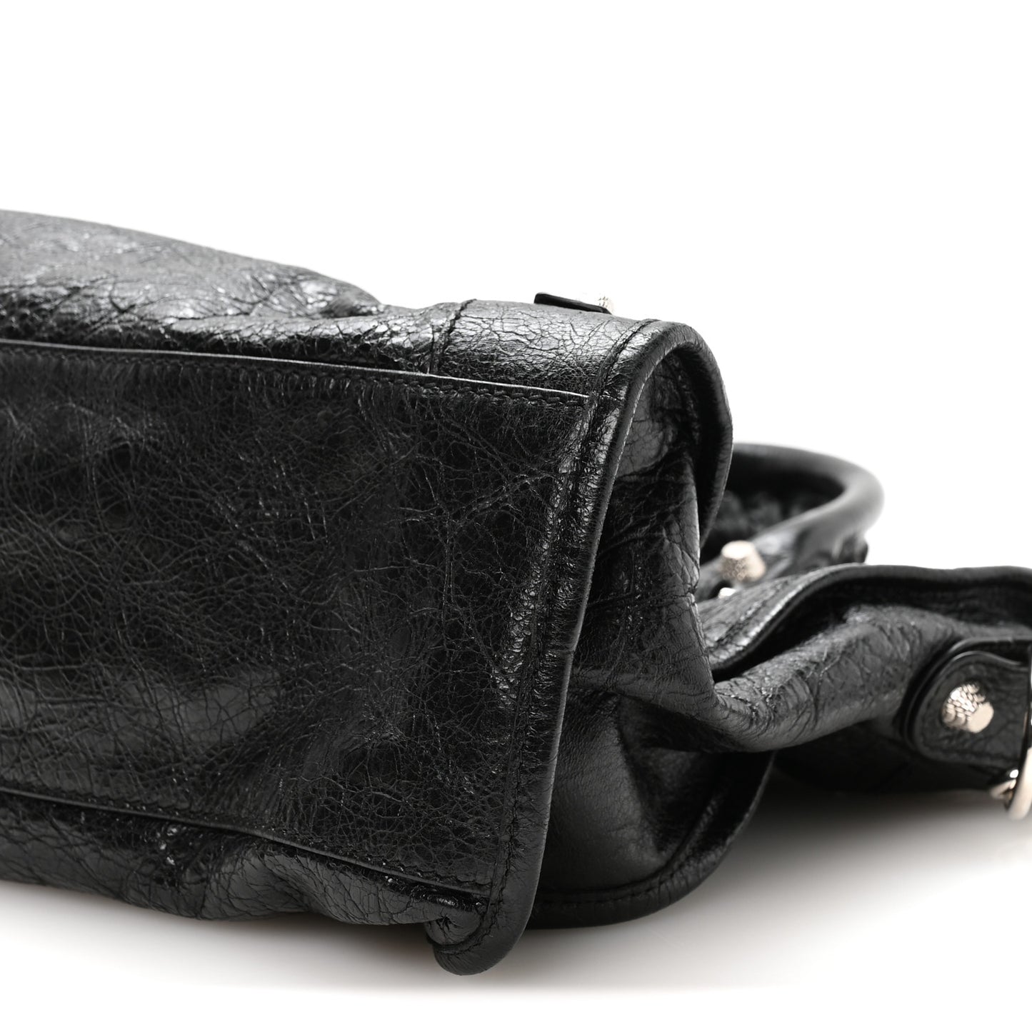 Agneau Giant 12 Silver Hardware City Black