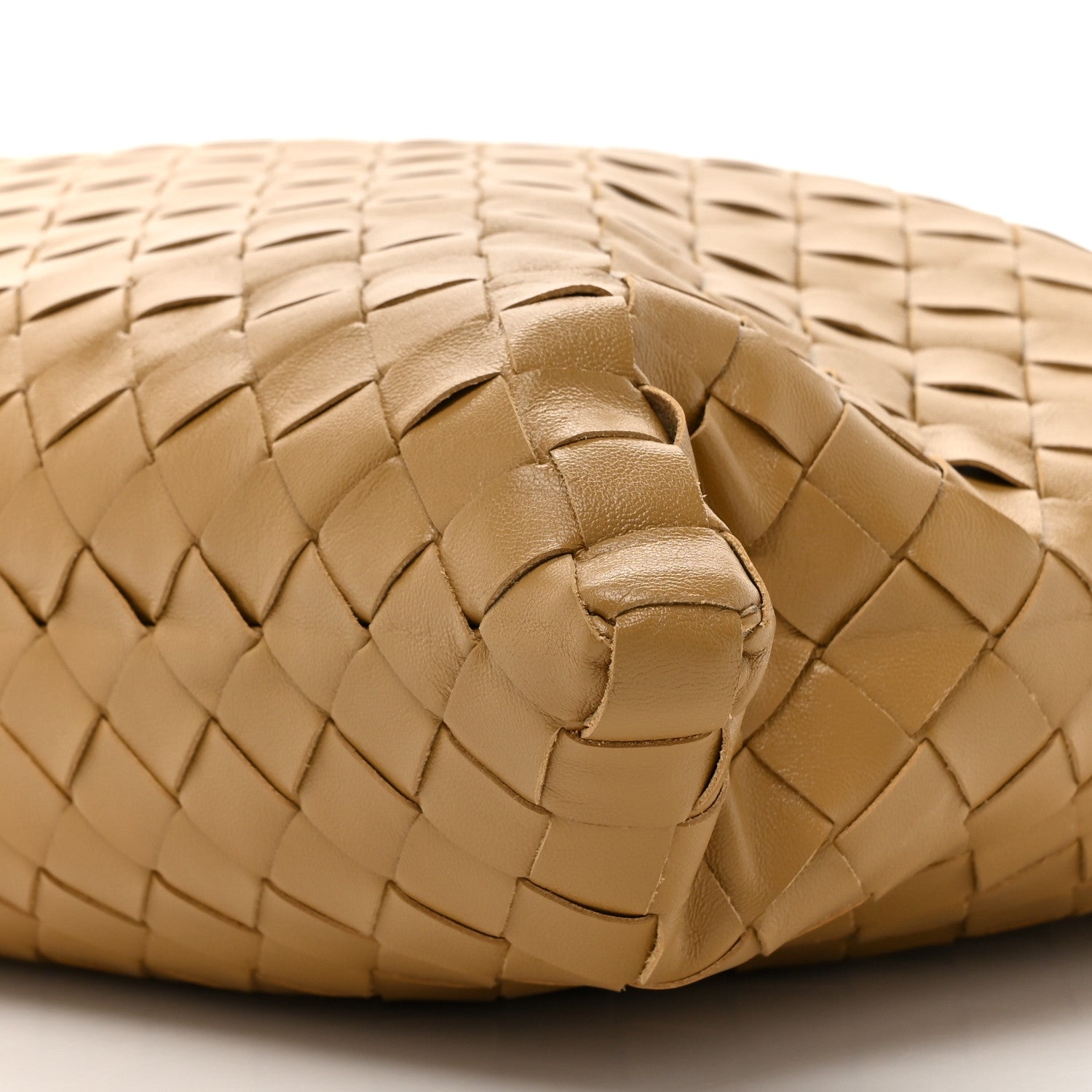 Bottega Veneta Calfskin Intrecciato Small Hop Dark Praline 9 of 10