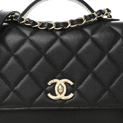 Chanel Caviar Quilted Medium Business Affinity Flap Black 8 of 11