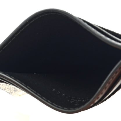 Gucci GG Supreme Monogram Bees Card Holder Black 5 of 6