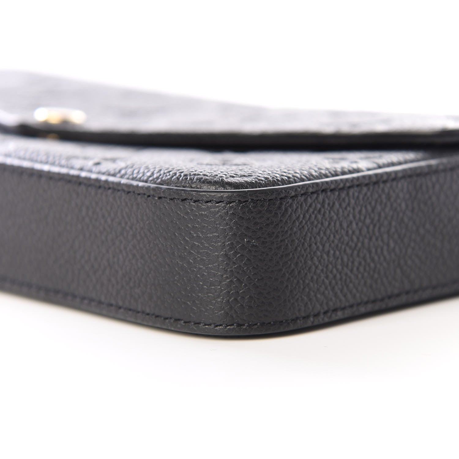Louis Vuitton Empreinte Pochette Felicie Chain Wallet Black 6 of 11