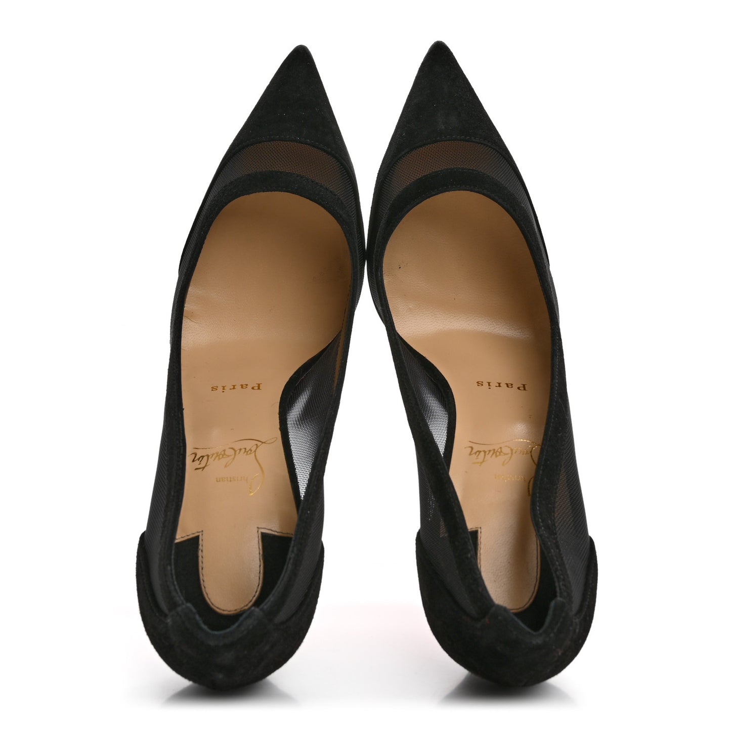 Veau Velours Rete Galativi 100 Pumps 39.5 Black