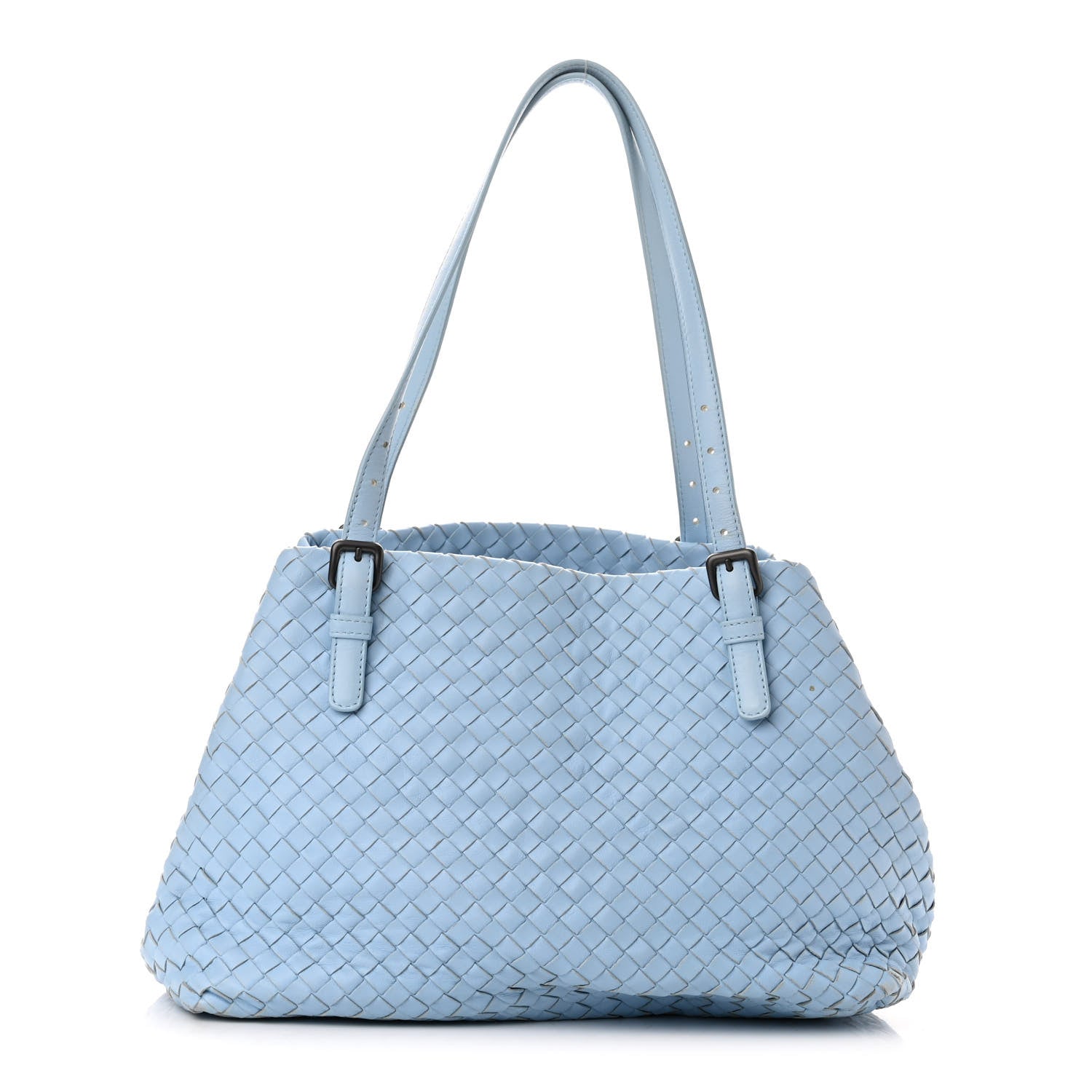 Bottega Veneta Intrecciato Medium A Shape Seamless Tote Topazio 1 of 10