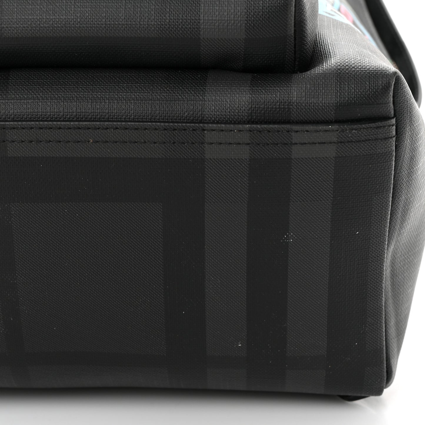 Canvas London Check Print Abbeydale Backpack Black