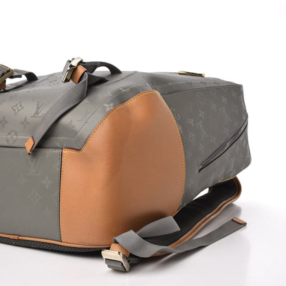 Louis Vuitton Monogram Titanium Backpack GM 6 of 13