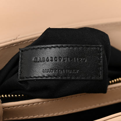 Saint Laurent Calfskin Y Quilted Monogram Toy Loulou Crossbody Bag Nude Powder 7 of 11