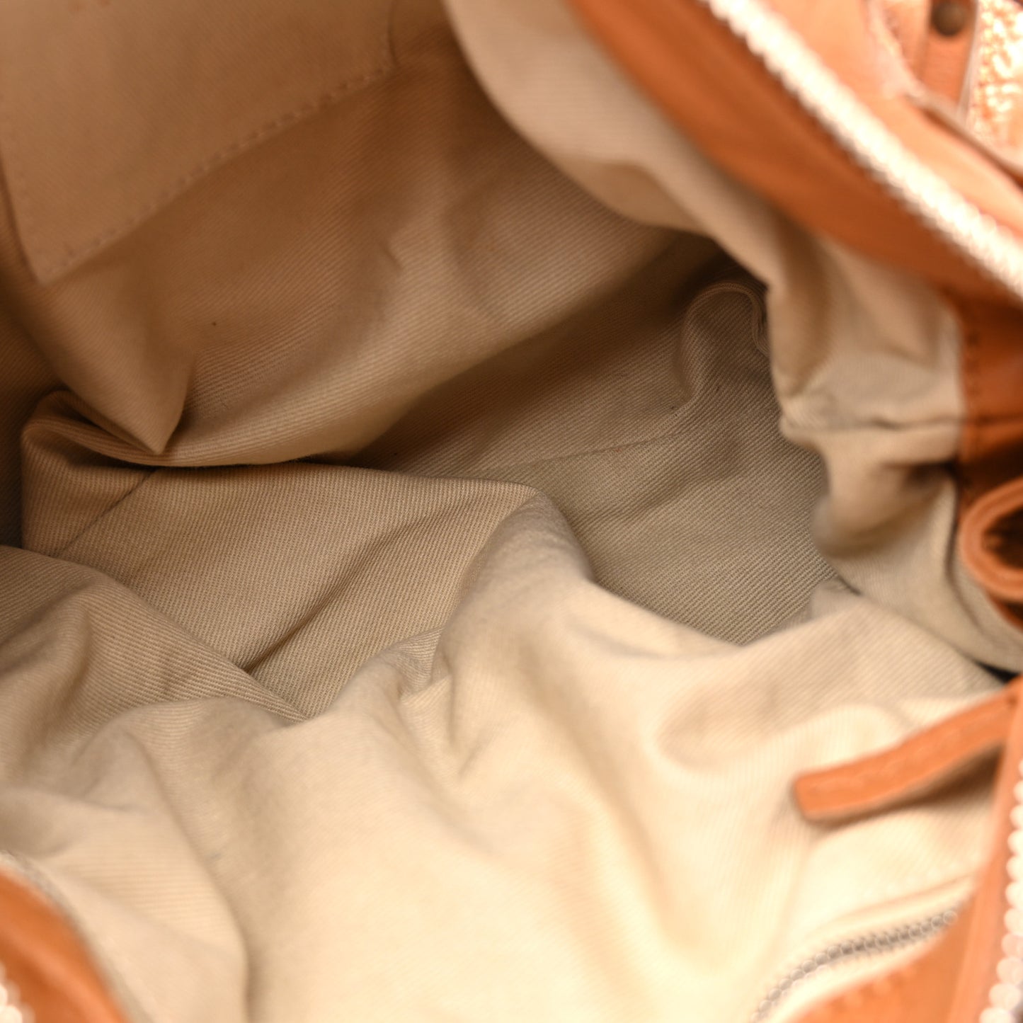 Calfskin Medium Paddington Satchel Tan