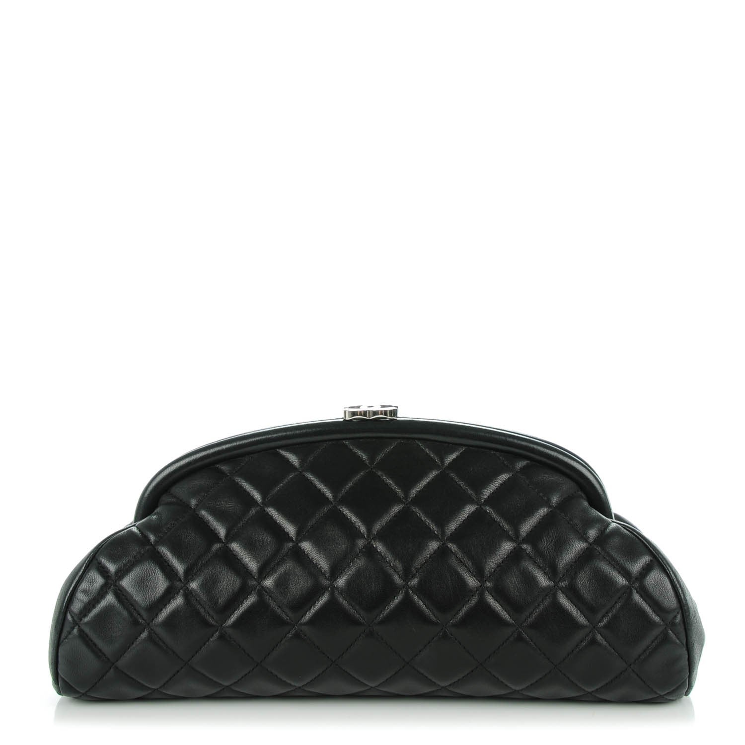 Chanel Lambskin Quilted Timeless Clutch Black 1 of 7