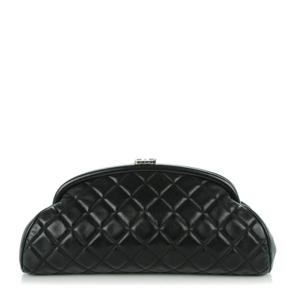 Chanel Lambskin Quilted Timeless Clutch Black 1 of 7