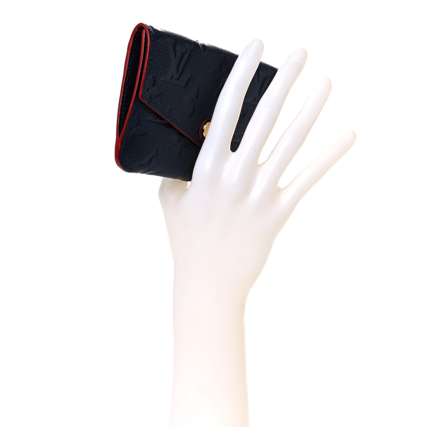 Empreinte Key Pouch Marine Rouge