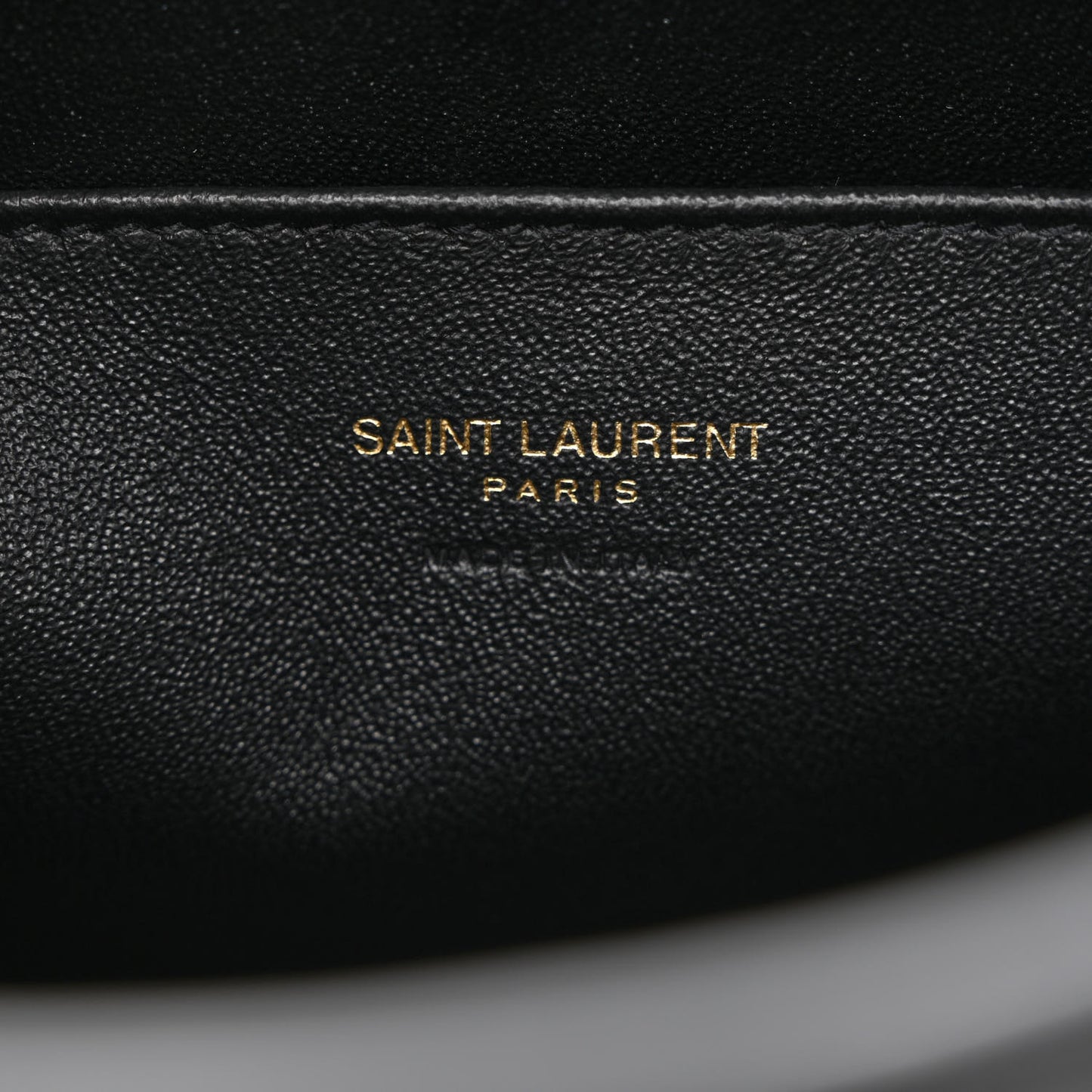 Calfskin Monogram Baby Cabas Black