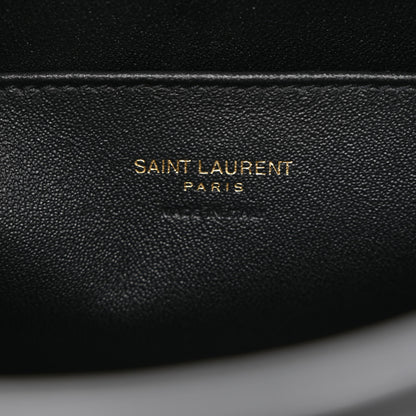 Saint Laurent Calfskin Monogram Baby Cabas Black 6 of 10