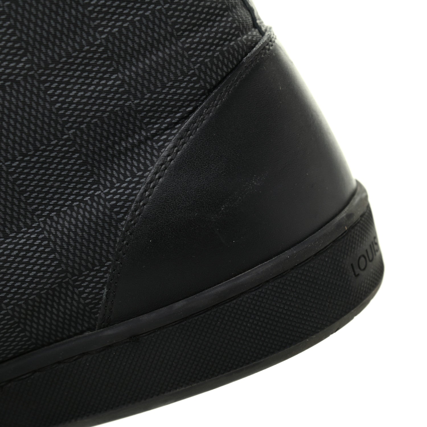 Louis Vuitton Damier Graphite Offshore Sneaker Boots 8 Black 12 of 14