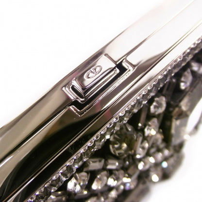 Valentino Garavani Satin Crystal Clutch 7 of 7