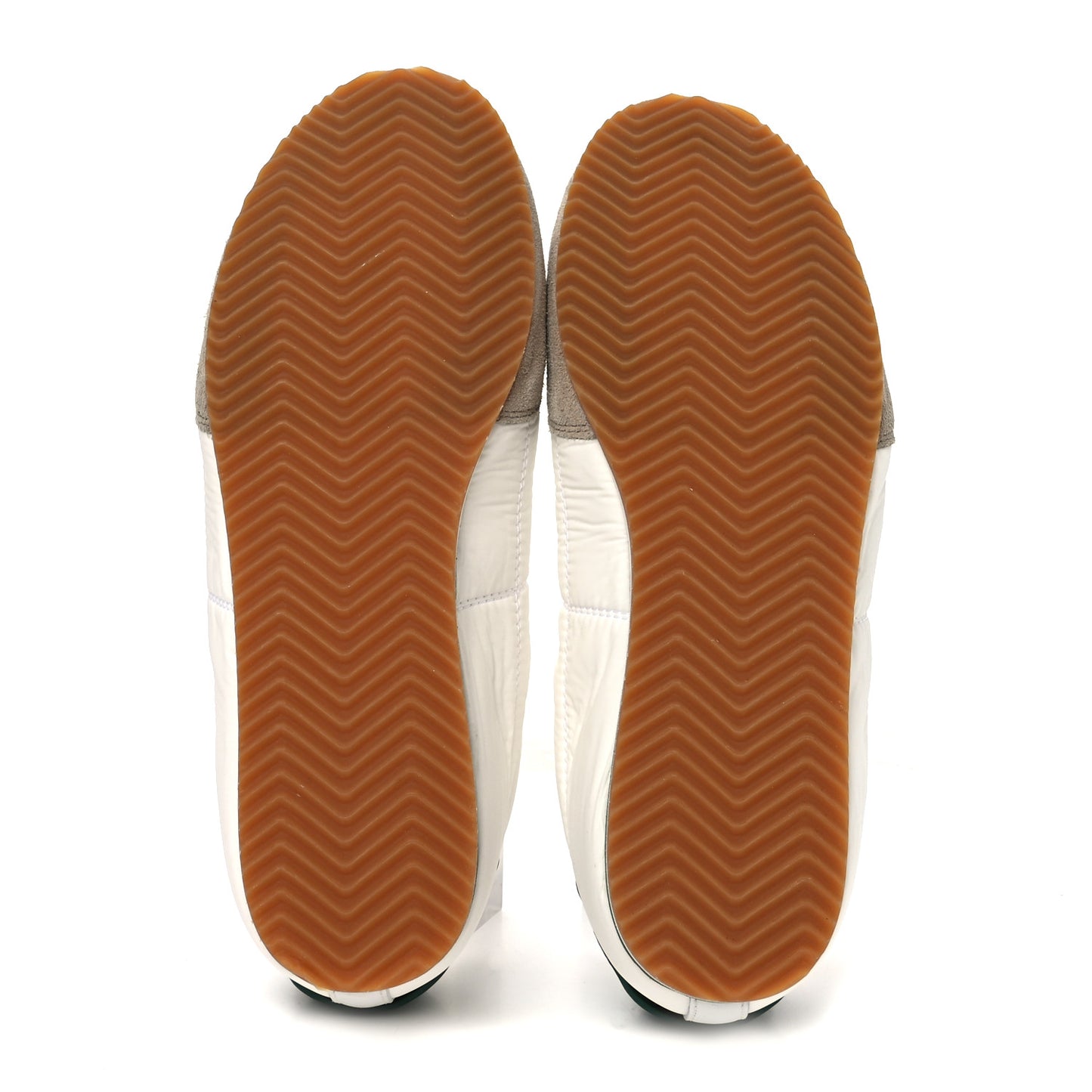 Suede Nylon Aston Sneakers 40 White Green